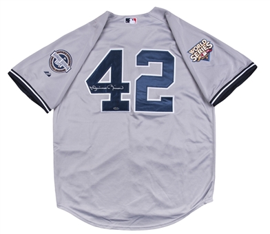 Mariano Rivera Signed 2009 New York Yankees Road Jersey With Inaugural Season & World Series Patches (Steiner)